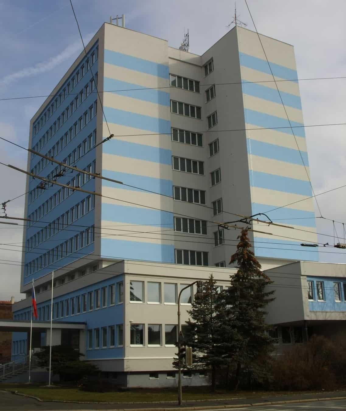 Výšková budova chomutov